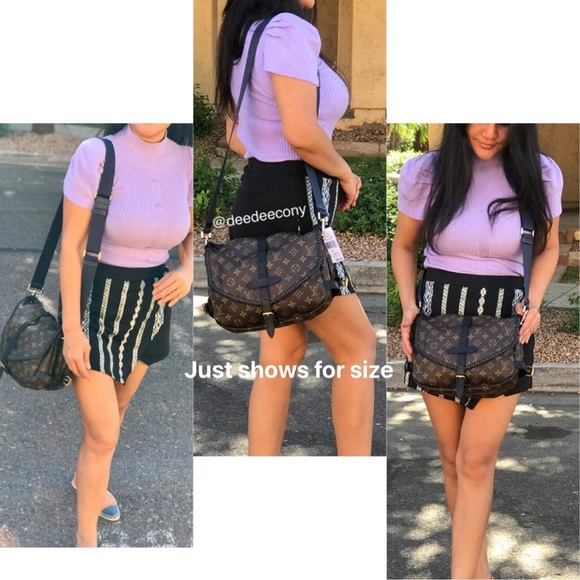 💝 ART handmade 💖 Louis Vuitton Saumur 30 bag - Picture 2 of 16